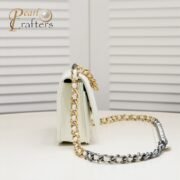 ⁦Chanel Woc 3 Colour Metallic Mixed Strap Shoulder Bag Handbag⁩ - الصورة ⁦2⁩