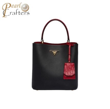 Prada Panier Handbag Saffiano Shoulder Bag