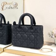 Dior Lady D-sire My Abcdior Horizontal Tote Bag Middle Shoulder Bag Handbag - Image 5