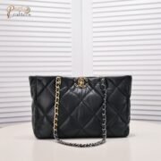 Chanel 19bag Tote Leather Shoulder Crossbody Bag