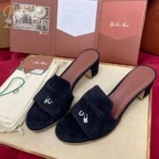 ⁦Loro Piana Slipper Sandals Shoes⁩ - الصورة ⁦2⁩