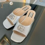⁦Gucci Leather Sandals  Slide Sandal⁩ - الصورة ⁦2⁩