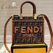⁦FENDI Sunshine Hot Stamping Bags Small Bag⁩ - الصورة ⁦2⁩