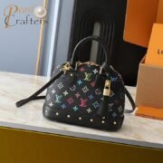 ⁦Louis Vuitton LV Takashi Murakami Alma Shell Bag Crossbody Handbag  M13078⁩ - الصورة ⁦3⁩