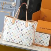 ⁦Louis Vuitton LV   Neverfull Tote Bag Shopper Shoulder Bag⁩ - الصورة ⁦4⁩