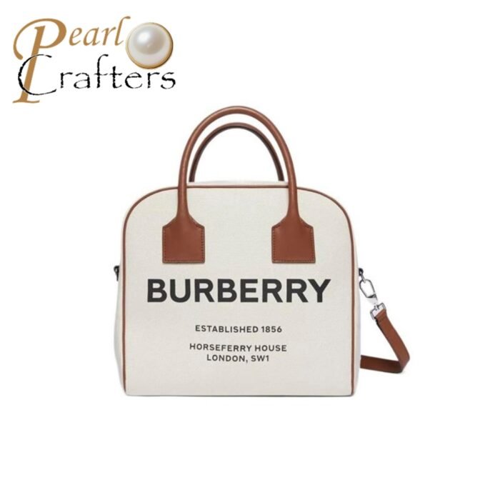 Burberry Bowling Handbag Bag Small - Image 1