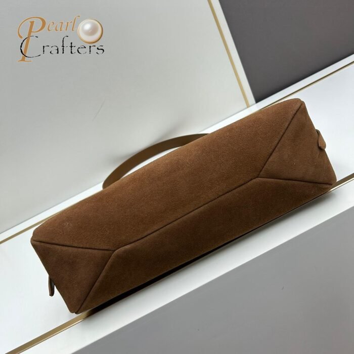 ⁦Prada Aimée medium suede shoulder bag 10A quality 1BC228⁩ - الصورة ⁦7⁩