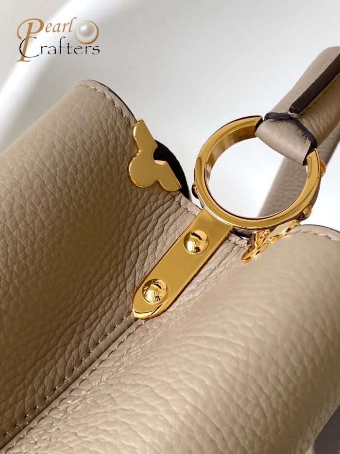 Louis Vuitton 10A Handbag Shoulder Bag Top Mirror Quality Version Capucines M54664 - Image 7