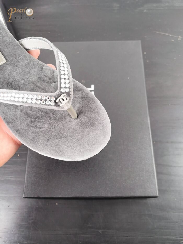 Chanel Clip Toe Slipper Sandals Casual Shoes - Image 6