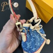 Louis Vuitton Micro Bag Leather Keychain Pendant Accessories - Image 8