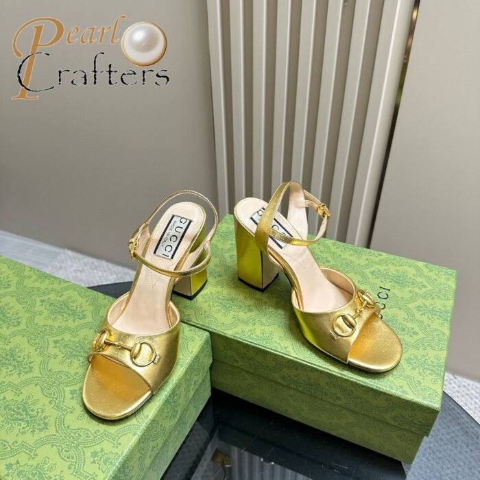 ⁦Gucci Strappy Sandals  Slide Sandal⁩ - الصورة ⁦4⁩