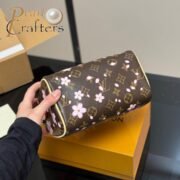 Louis Vuitton LV Takashi Murakami Co-branded Speedy Bandoulière CHERRY BLOSSOM Cherry Blossom Shoulder Handbag - Image 5