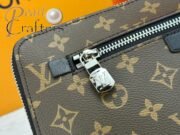 ⁦Louis Vuitton Pochette Jour Monogram Eclipse M82080 Clutch Bag Handbag⁩ - الصورة ⁦6⁩