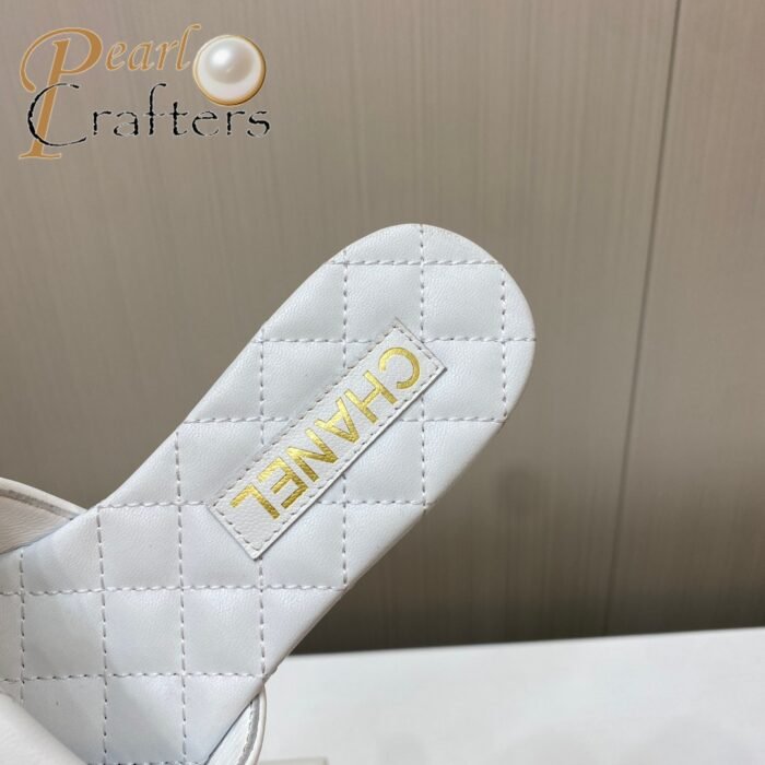 Chanel 25c Lattice Bookbag Buckle Flat Slippers - Image 7