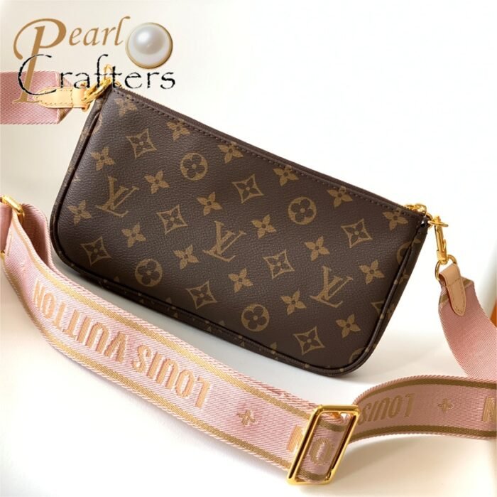 ⁦Louis Vuitton LV Multi Pochette Accessoires M44813 Shoulder Bag 10A Mirror Quality Version⁩ - الصورة ⁦3⁩
