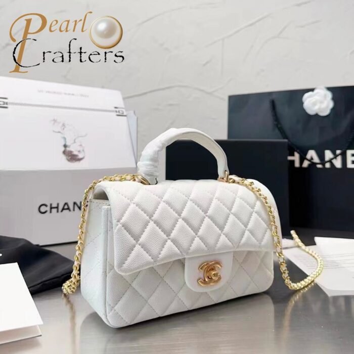 Chanel Lambskin Trendy CC Handle Bag - Image 4