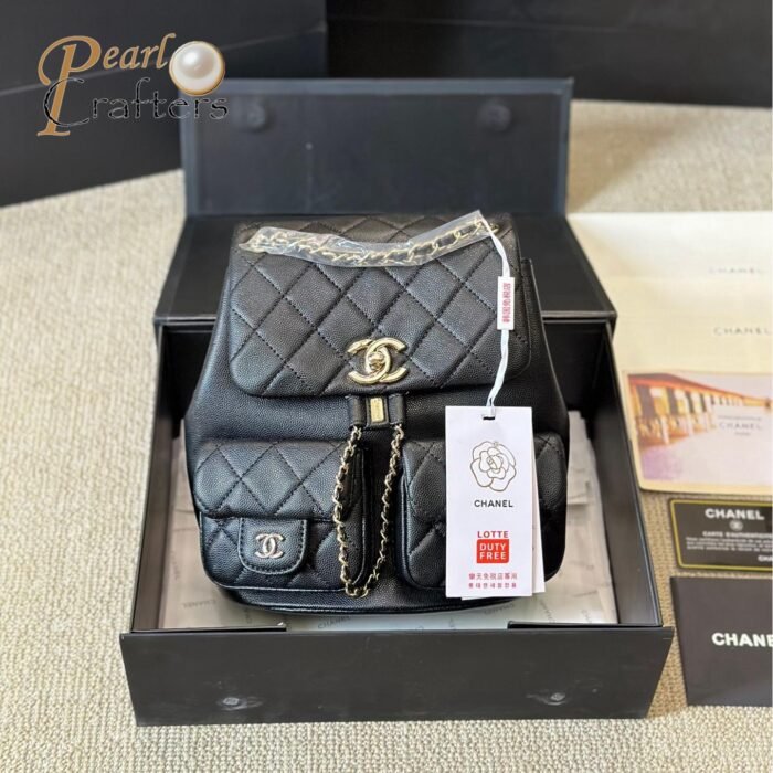 ⁦Chanel  Duma Backpack Caviar calfskin bags⁩ - الصورة ⁦1⁩