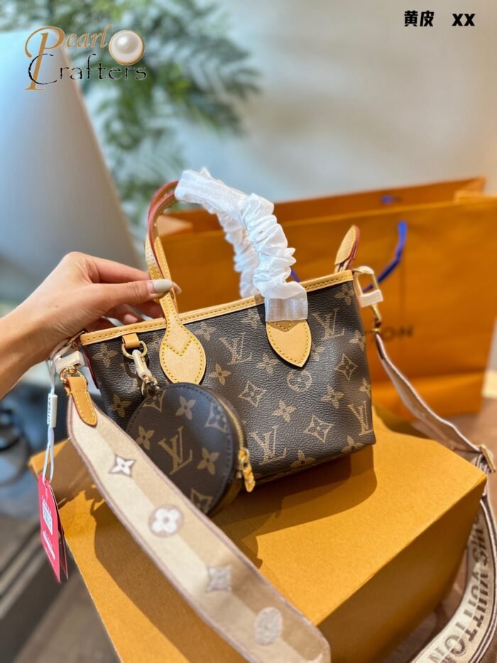 Louis Vuitton Neverfull BB Shoulder Bag Handbag - Image 2