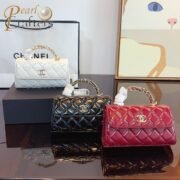 Chanel WOC handle Kelly small waist bag 19cm