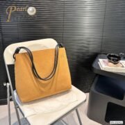 LOEWE Suede Tote Bag - Image 2