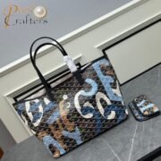 ⁦Goyard Saint Louis graffiti Tote handbag shoulder bag⁩ - الصورة ⁦3⁩