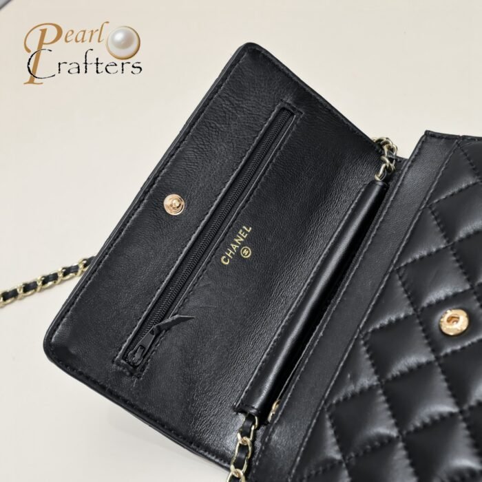 Chanel Woc Classic Lambskin Gold Hardware Shoulder Bag Handbag - Image 8