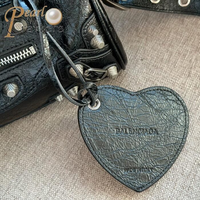 Balenciaga Le Cagole Leather Duffle Bag - Image 9