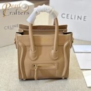 Celine Luggage Smiley leather handbag crossbody bag - Image 13