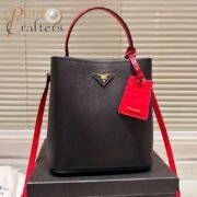 Prada Panier Handbag Saffiano Shoulder Bag - Image 4
