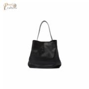 Miumiu Hobo Leather Shoulder Handbag