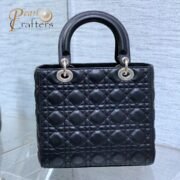 DIOR Medium Lady Bag-Lambskin 10A Mirror Quality Version - Image 5