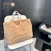Chanel Fluffy Hairy Tote Handbag 41182 - Image 8