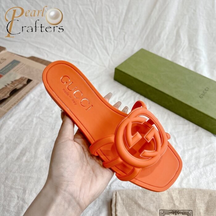 【Flash Sale】Gucci Slide Sandals Slipper TPU Mirror Version - Image 9