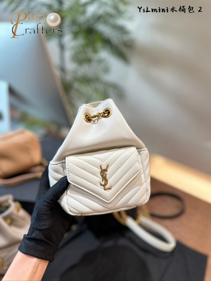 YSL Saint Laurent Mini Bucket Bag Shoulder Bag Crossbody Bag - Image 7