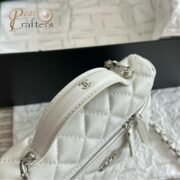 Chanel 25C Shoulder Satchel Handbag - Image 6