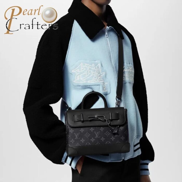 Louis Vuitton LV Steamer Monogram Eclipse Shoulder Crossbody Tote Bag M46953 M24436 - Image 3