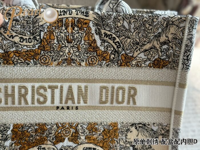 Dior Book Tote Bag Handbag - Image 5