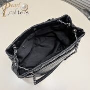 Chanel Tote Shopping Bag Vintage Shoulder Bag Handbag - Image 8
