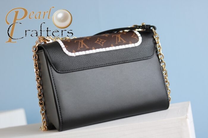 Louis Vuitton LV Twist Monogram Canvas Tote Shoulder Crossbody Bag - Image 5