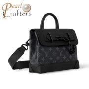 Louis Vuitton LV Steamer Monogram Eclipse Shoulder Crossbody Tote Bag M46953 M24436 - Image 5