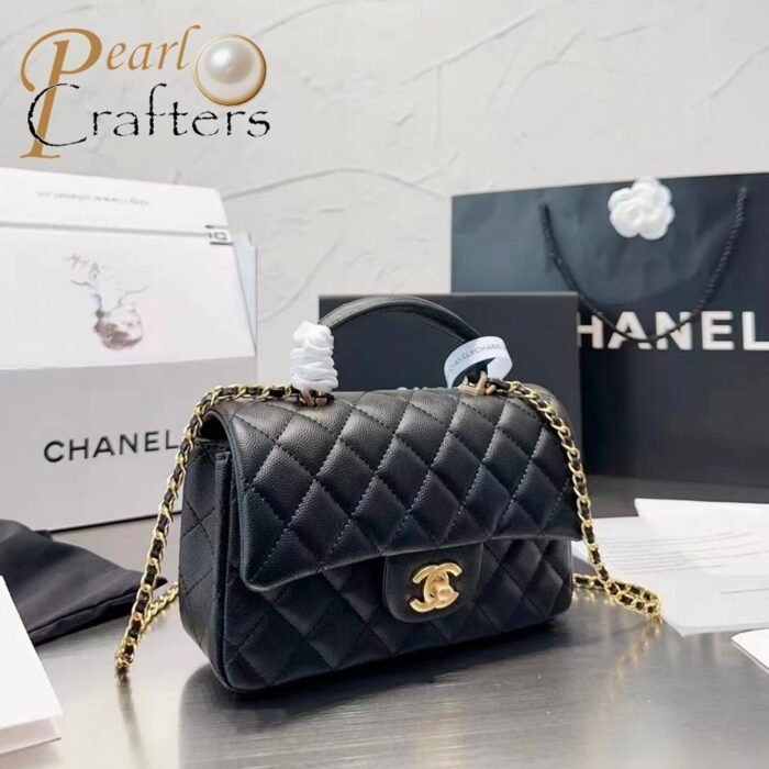 Chanel Lambskin Trendy CC Handle Bag - Image 2