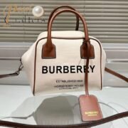 Burberry Bowling Handbag Bag Small - Image 2