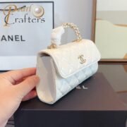 Chanel WOC handle Kelly small waist bag 19cm - Image 7