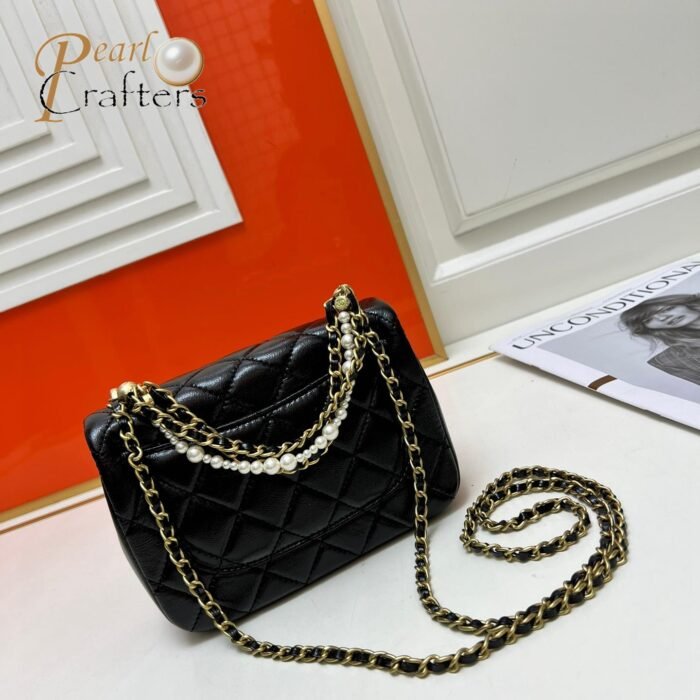 Chanel 24P Square Fatty Flap Bag Shoulder Bag Crossbody Bag - Image 4