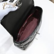 ⁦Chanel Chanel Lambskin Quilted Small 19 Flap Shoulder Bag Handbag⁩ - الصورة ⁦8⁩