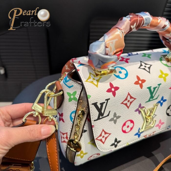 ⁦Louis Vuitton LV Takashi Murakami Handbag Shoulder Bag 41112⁩ - الصورة ⁦9⁩