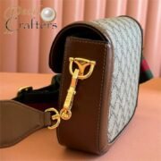 ⁦GUCCI 1955 Horsebit Shoulder Bag Mini Handbag 10A Mirror Quality Version⁩ - الصورة ⁦6⁩