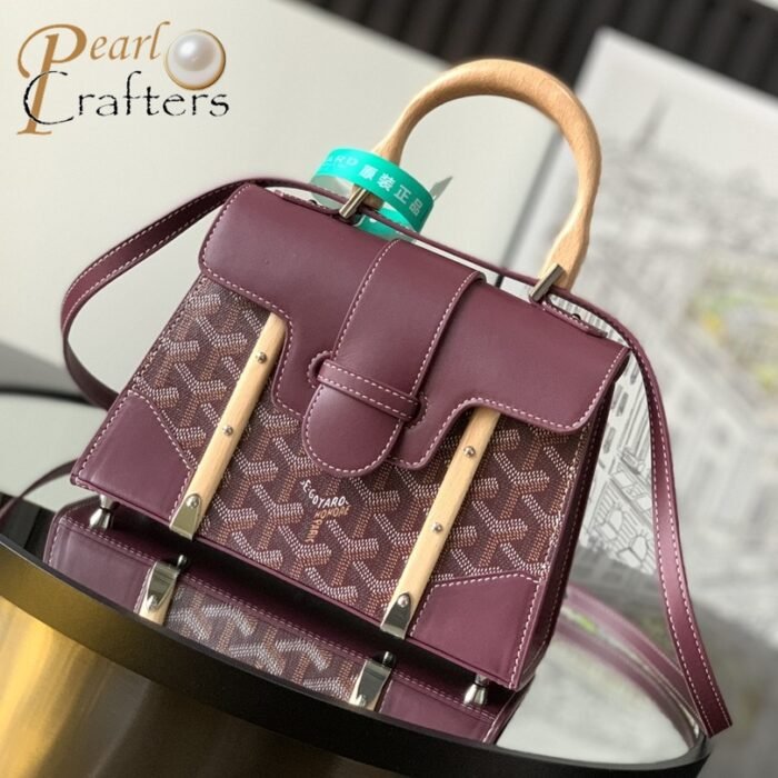 ⁦Goyard Saïgon Structuré Mini Bag Shoulder Bag Handbag（10a mirror version）⁩ - الصورة ⁦13⁩