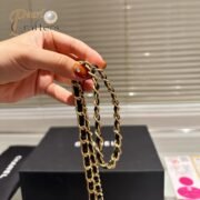 ⁦Chanel Shiny Aged Calfskin Quilted Nano Kelly Shopper Bag⁩ - الصورة ⁦8⁩