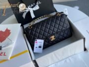 Chanel Caviar CF Medium 25CM Shoulder Bag 10A Quality